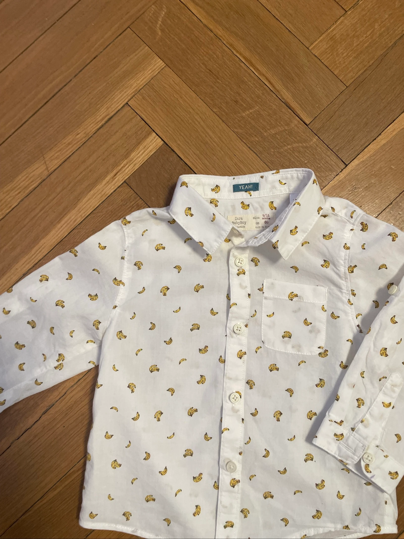 Camisa de manga larga Zara bebé 9-12 meses – photo 2